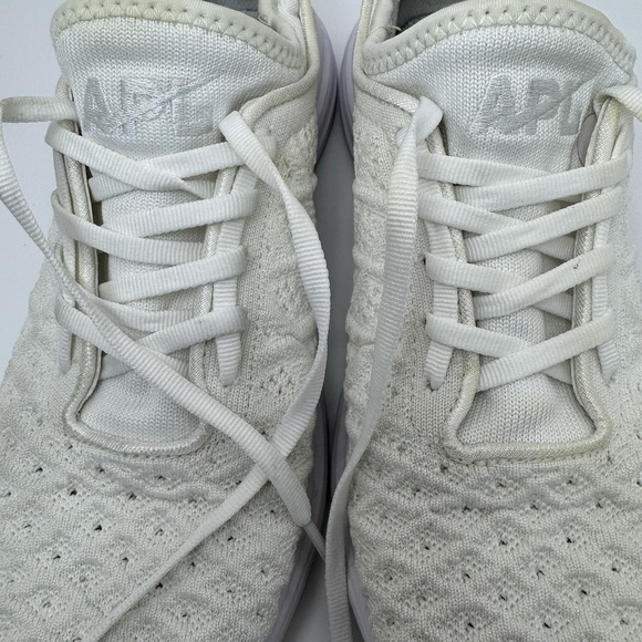 APL Unisex 3D StretchTechloom Phantom Sneaker White Cream US size Women 8.5 Men7 - Picture 8 of 11